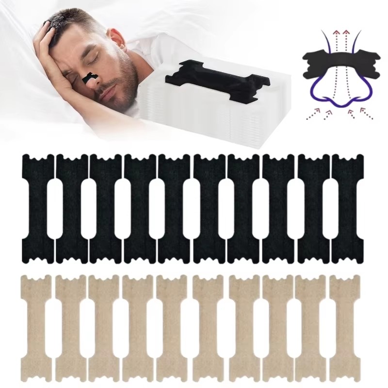 Health & Wellness Therapy Center - 10-100pcs Anti-snoring Strips Easier to Breathe